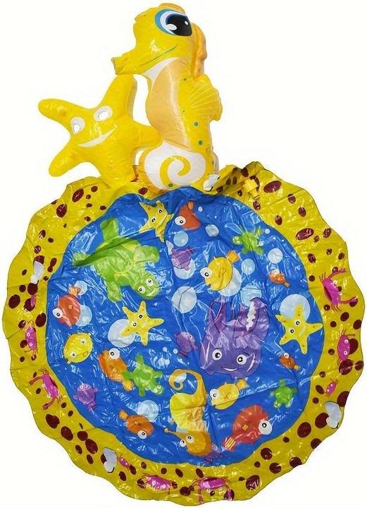 Immagine prodotto Activity Board Tappeto gonfiabile per bambini per schizzi d'acqua - divertimento all'aperto con bastone girevole