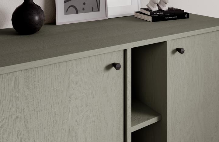 Actual product image ADRK Furniture Tili 2D 2S 2P chest of drawers (100.5 x 41 x 95 cm)