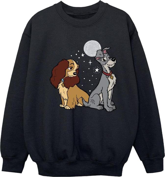 Image du produit Disney - Sweat LADY AND THE TRAMP MOON - Fille (128)