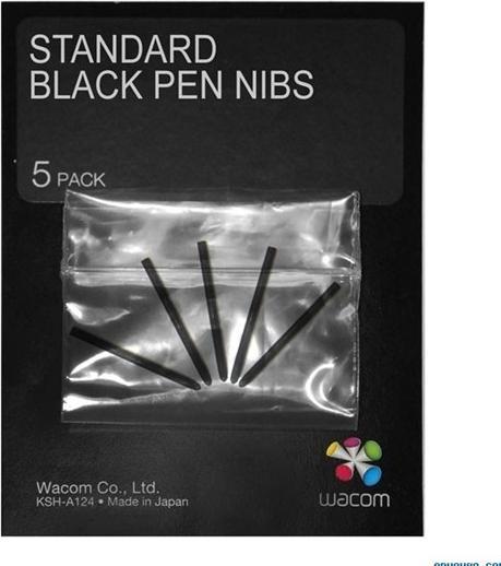 Image du produit Wacom Plume noire standard (paquet de 5)