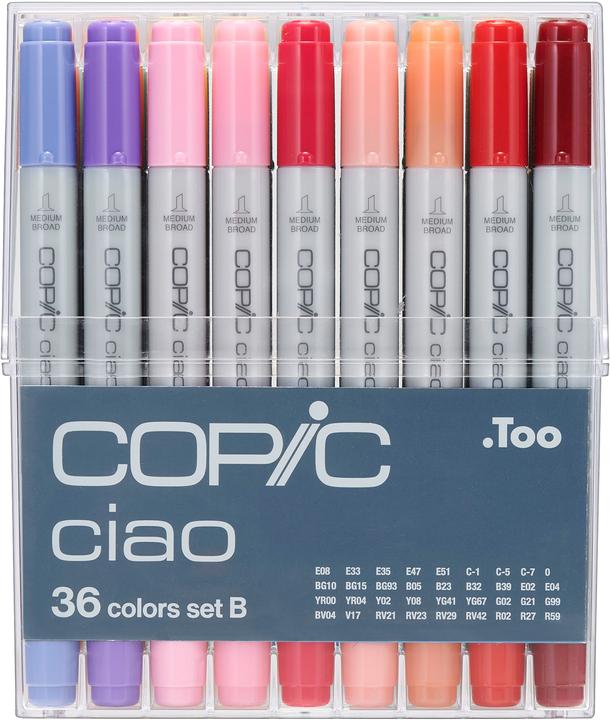 Copic Ciao B (Multicoloured, 3 mm, 36 x)