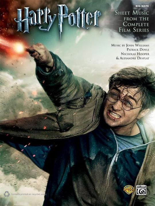 Image du produit Harry Potter Hp 1-8 Big Note Piano (Anglais, Carol, Patrick Doyle, Nicholas Desplat, John Williams, Alexandre Desplat, 2012)