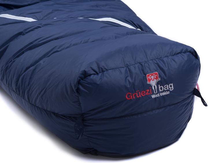 Actual product image Grüezi Bag Biopod DownWool Ice 185 Sleeping Bag (215 cm)