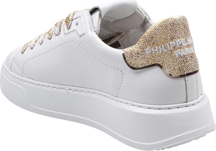 Produktbild Philippe Model temple leather sneakers color white/gold (38)