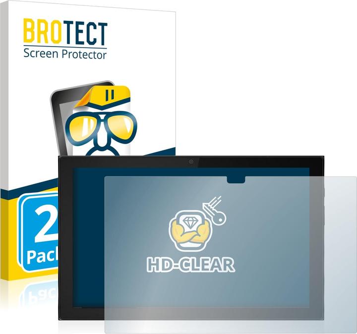 Produktbild BROTECT Schutzfolie Displayschutz Klar (2 Stück, IdeaPad Duet 3i)