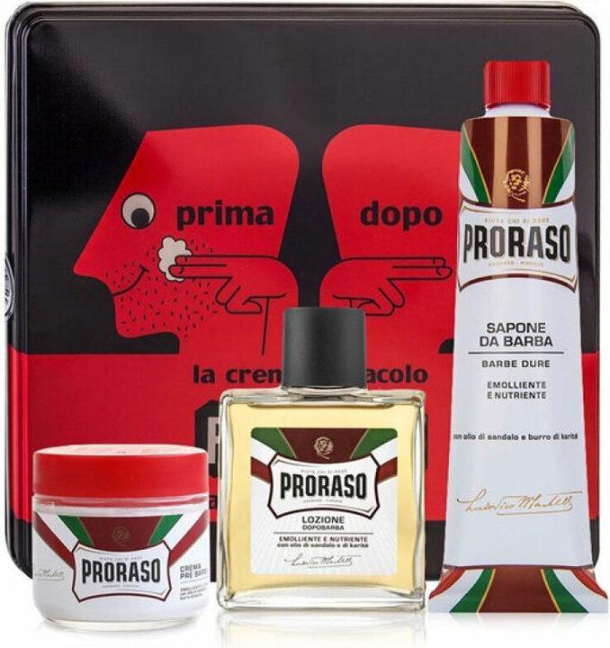 Immagine prodotto Proraso linea rossa (Set per la cura della barba)
