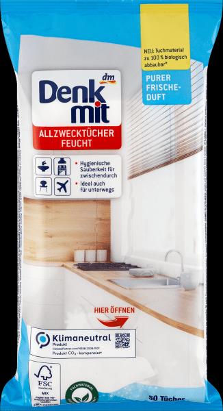 Actual product image dm Denkmit All-purpose wipes