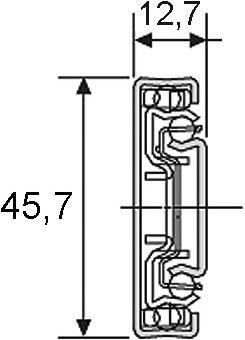 Immagine prodotto Accuride Guide a estrazione totale su cuscinetti a sfera 3832EC (B) con funzione di autochiusura e