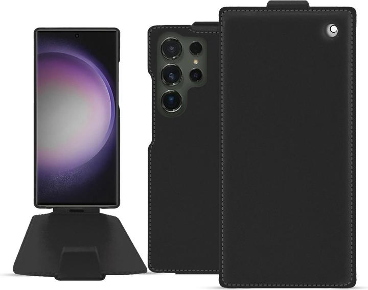 Productafbeelding Noreve Verticale jas van kalfsleer (Samsung Galaxy S24 Ultra)