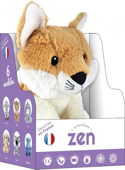 Zen Kat Wärmflasche Plüsch abnehmbar 25cm Hund (2 l)