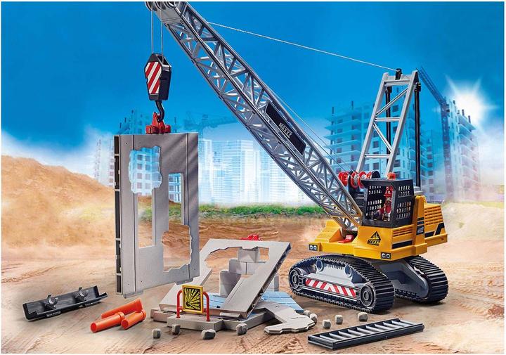 Produktbild Playmobil Seilbagger mit Bauteil (70442, Playmobil City Action)