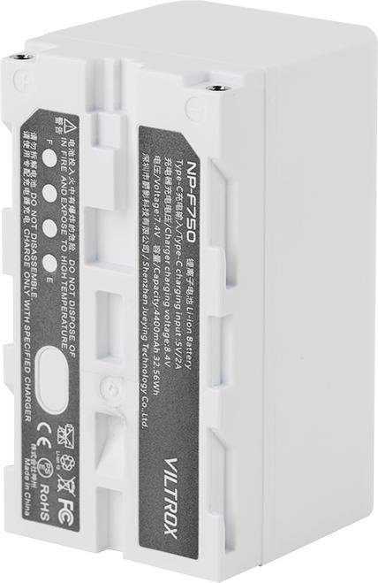Immagine prodotto Viltrox NP F750 Battery with USB C Charging Port (Accumulatore di carica elettrica)