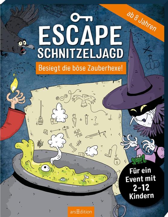Produktbild Escape-Schnitzeljagd - Besiegt die böse Zauberhexe. (Deutsch, Hannah Lang, 2021)
