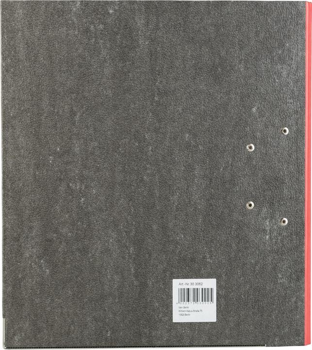 Produktbild Idena Ordner A4 rot 8cm Wolkenmarmor FSC-Mix (A4, 80 mm, 1 Stück)
