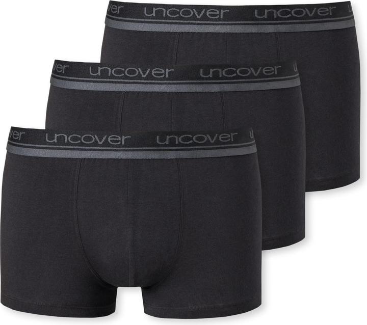 Produktbild Uncover by Schiesser Boxershort Casual Figurbetont (3XL, 3er Pack)