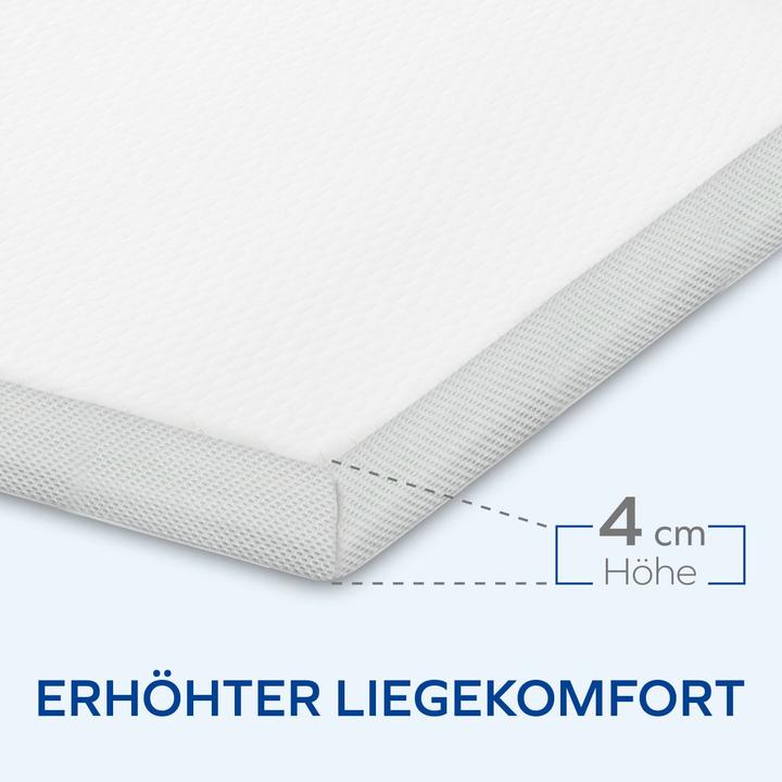 Actual product image Mlily Matratzentopper Visko » AirCell Memory«, 4cm dick (80 x 190 cm)