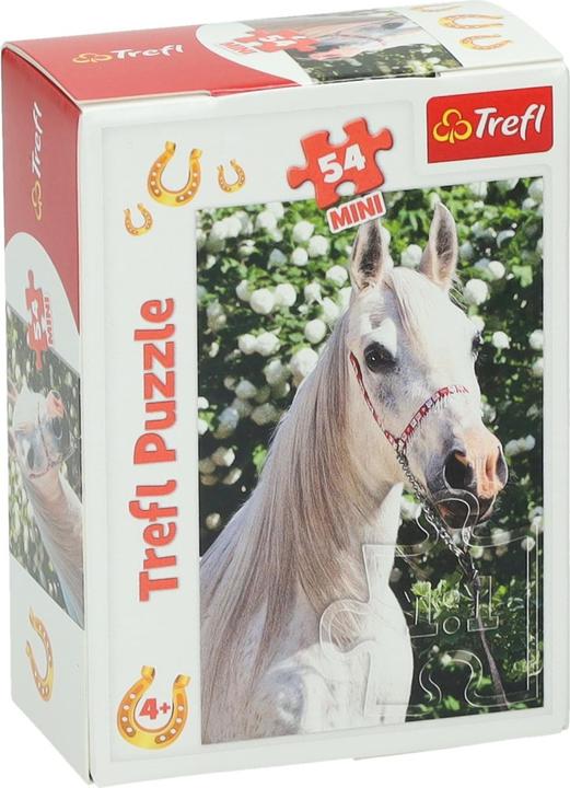 Actual product image Trefl Puzzle World of Horses: Portrait of a white man 54 pieces (54 pieces)