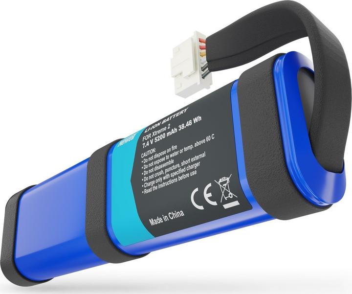 Actual product image Newell Newell replacement battery SUN-INTE-103, 2INR19/66-2 for JBL Xtreme 2 (1 pcs., 5200 mAh)