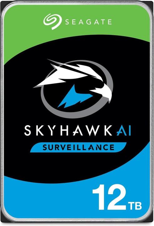 Actual product image Seagate SkyHawk AI (12 TB, 3.5", CMR)