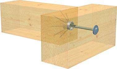Produktbild Sihga Hirnholzverbinder IdeFix (Rundholzverbinder, 1 Stk.)