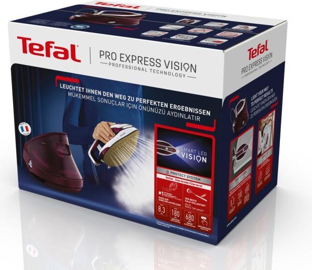 Productafbeelding Tefal Pro Express Vision GV9810 (3000 W, 680 g/min)