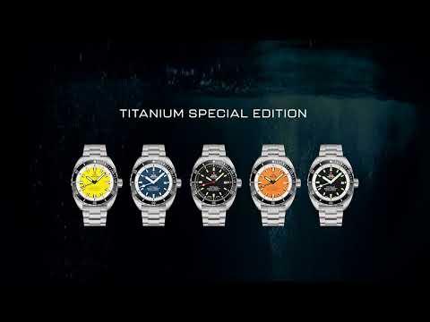 Produktbild Swiss Military SMA34100.02 Diver Titanium Automatik 42mm 30ATM (Taucheruhr, 42 mm)
