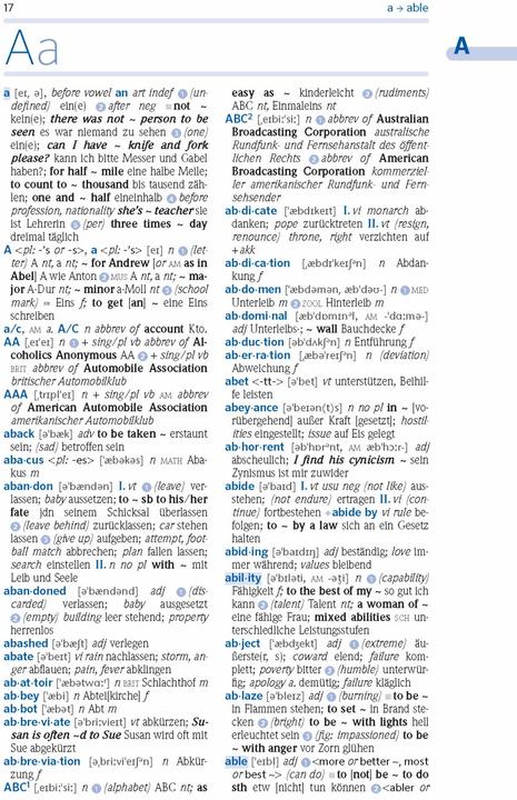 Produktbild Das grosse Schulwörterbuch Klausurausgabe Englisch (Deutsch, Englisch, 2023)