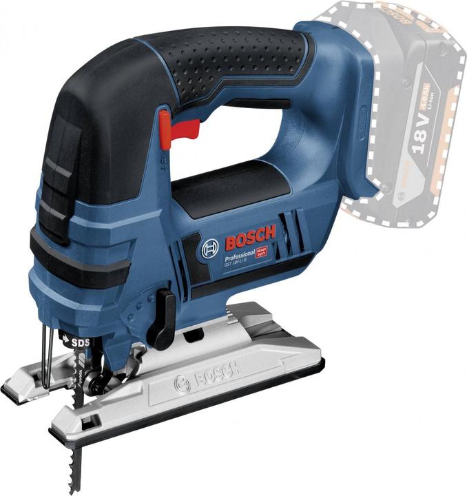 1/1 L-BOXX-Einlage für Gerät und Ladegerät, 1 x Stichsägeblatt T 308 B, Extra-Clean, Stichsäge