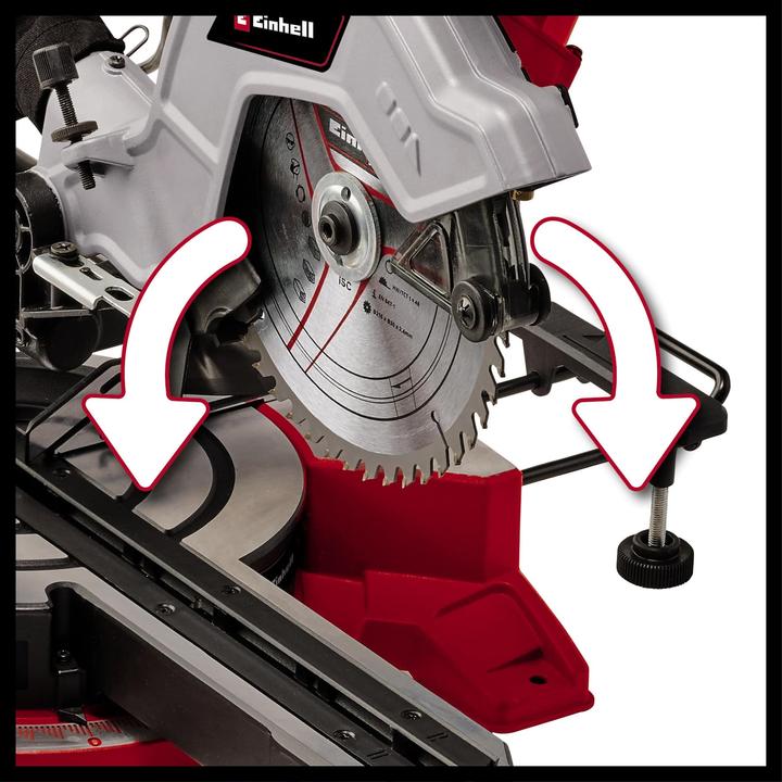 Productafbeelding Einhell TE-SM 8L Verstekzaag met dubbele trekkracht 216 mm 1800 W