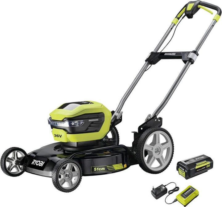 Actual product image Ryobi RY36LMMX51A-140 (Rechargeable battery operated)