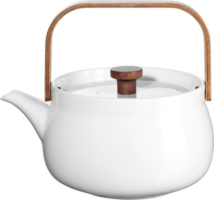 Produktbild ASA Selection japandi Teekanne mit Holzgriff weiss 0,6l (0.60 l)