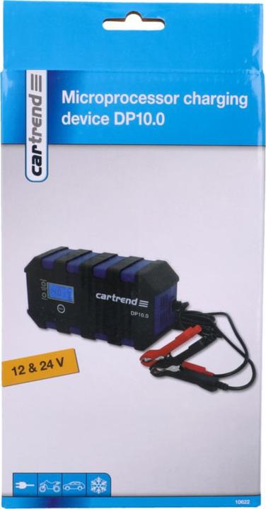 Produktbild Cartrend Kfz Ladegerät Microprozessor DP10.0 (12V, 24V, 10 A)
