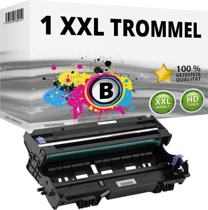 Image du produit Druckfuxx 2x Toner für OKI B400 B410DN B430D B430DN B440DN MB460 MB470 MB480