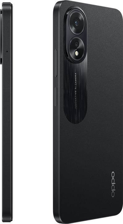 Productafbeelding OPPO A18 (128 GB, Gloeiend zwart, 6.56", Dubbele SIM, 8 Mpx, 4G)