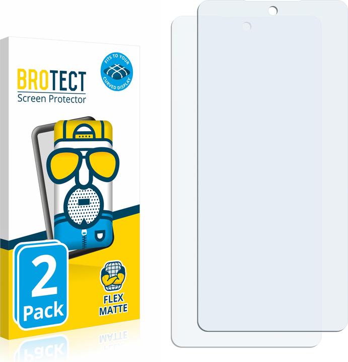 Actual product image BROTECT Full-Cover Protector Matte (2 Piece, LG F70)