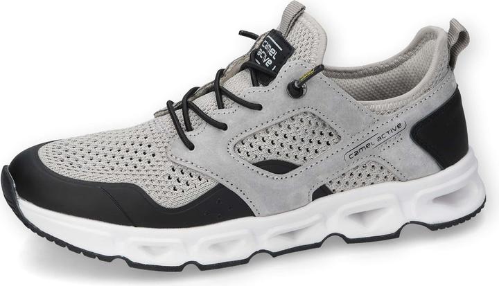 Actual product image Camel Active Sneaker textile/jaquard HELLGRAU (41)