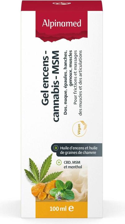 Produktbild Alpinamed Weihrauch Cannabis MSM Gel Gel (1 x, 100 ml, 161 g)