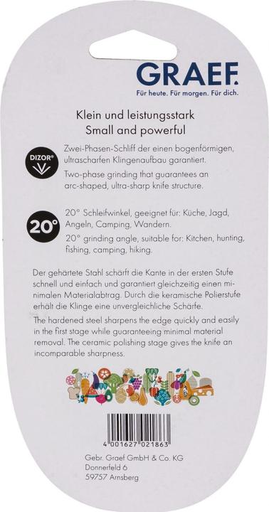 Produktbild Graef Piccolo Durchzieh-Messerschärfer