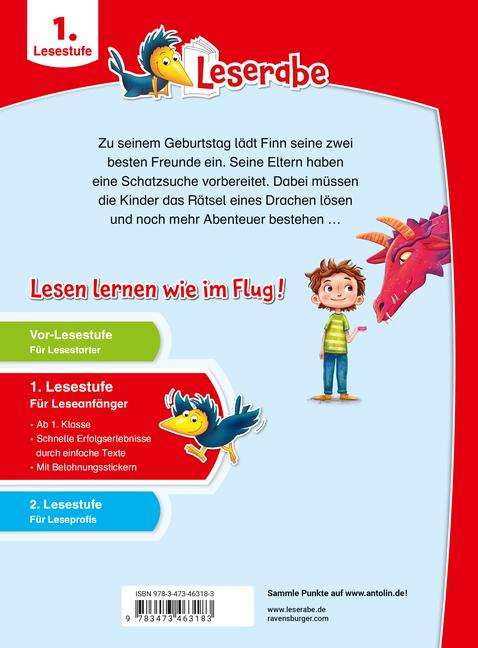 Actual product image Ravensburger Ein fantastischer Geburtstag - lesen lernen mit dem Leserabe - Erstlesebuch - Kinderbuch ab 6 (German, Maya of Bird, Phine Wolff, 2024)