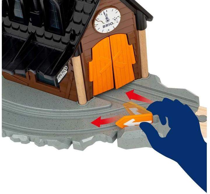 Actual product image Brio Spooky Train Station