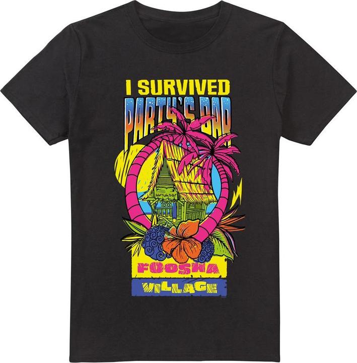 Image du produit One Piece - T-shirt SURVIVED PARTY'S BAR - Homme (XL)