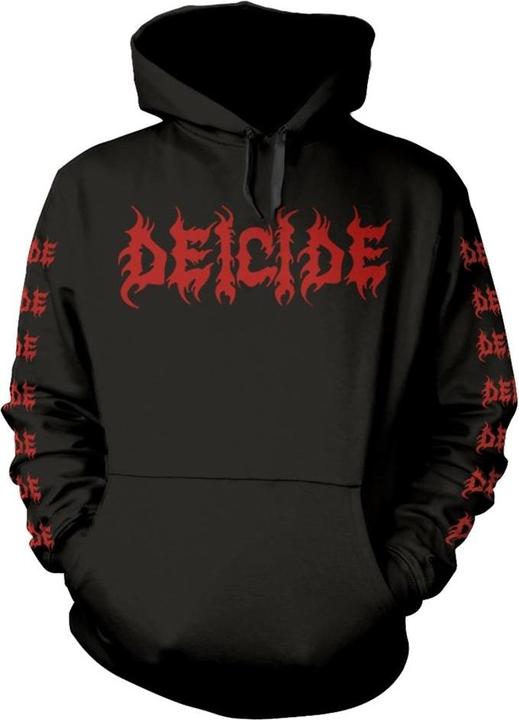 Actual product image Deicide Unisex Adult Logo Hoodie (S)