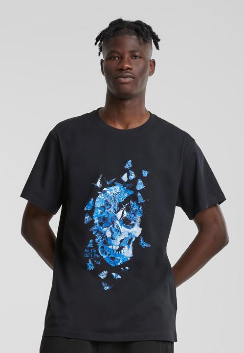 Actual product image Mister Tee Butterfly Skull Tee - 89257 (3XL)