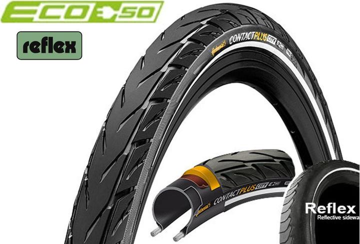 Actual product image Continental Contact Plus City (28 x 1.60, 42-622)