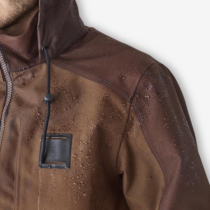 Actual product image Solognac Hunting reinforced jacket woodland 500 two-tone (XXL)