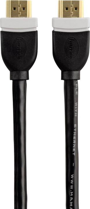 Actual product image Hama Set of 2 4K HDMI high-speed cables 3 m, Ethernet, gold-plated, double-shielded, UHD (3 m, HDMI)