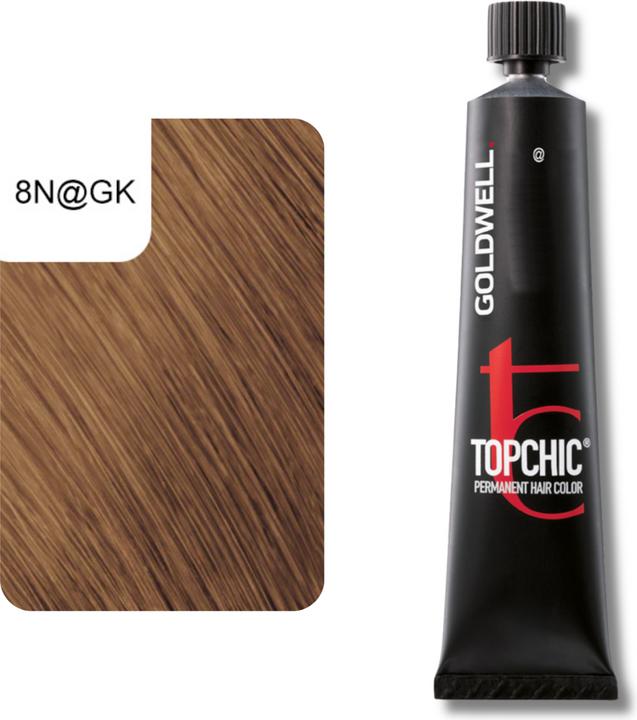 Image du produit Goldwell Tubes éluminés Topchic (8NGK - blond clair éluminé or cuivré)