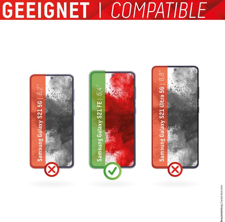 Image du produit Displex Real Glass, 2D Panzerglas (1 pièce(s), Samsung Galaxy S21 FE 5G)