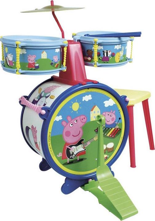 Produktbild Reig Schlagzeug Peppa Pig 2323 Kunststoff 55 x 36 x 38 cm (Englisch, Spanisch, Französisch)