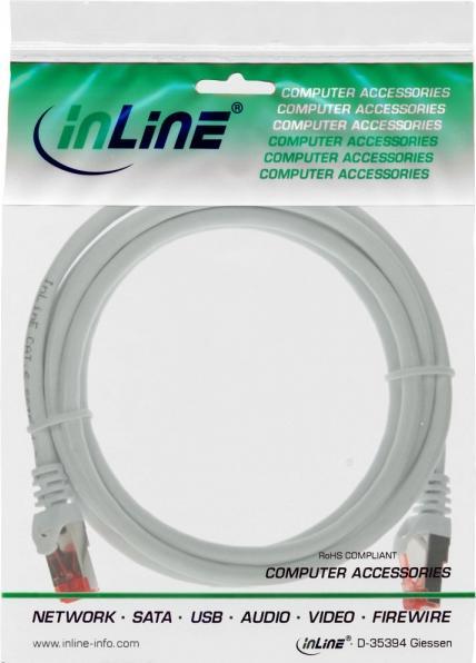 Actual product image InLine Patch cable (S/FTP, CAT6, 0.25 m)